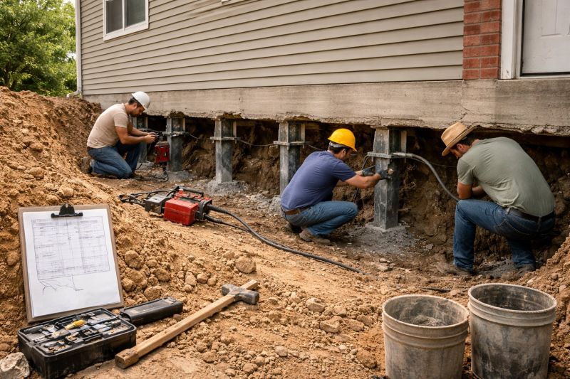 Top Concrete Foundation Repair Companies in Dekalb, IL